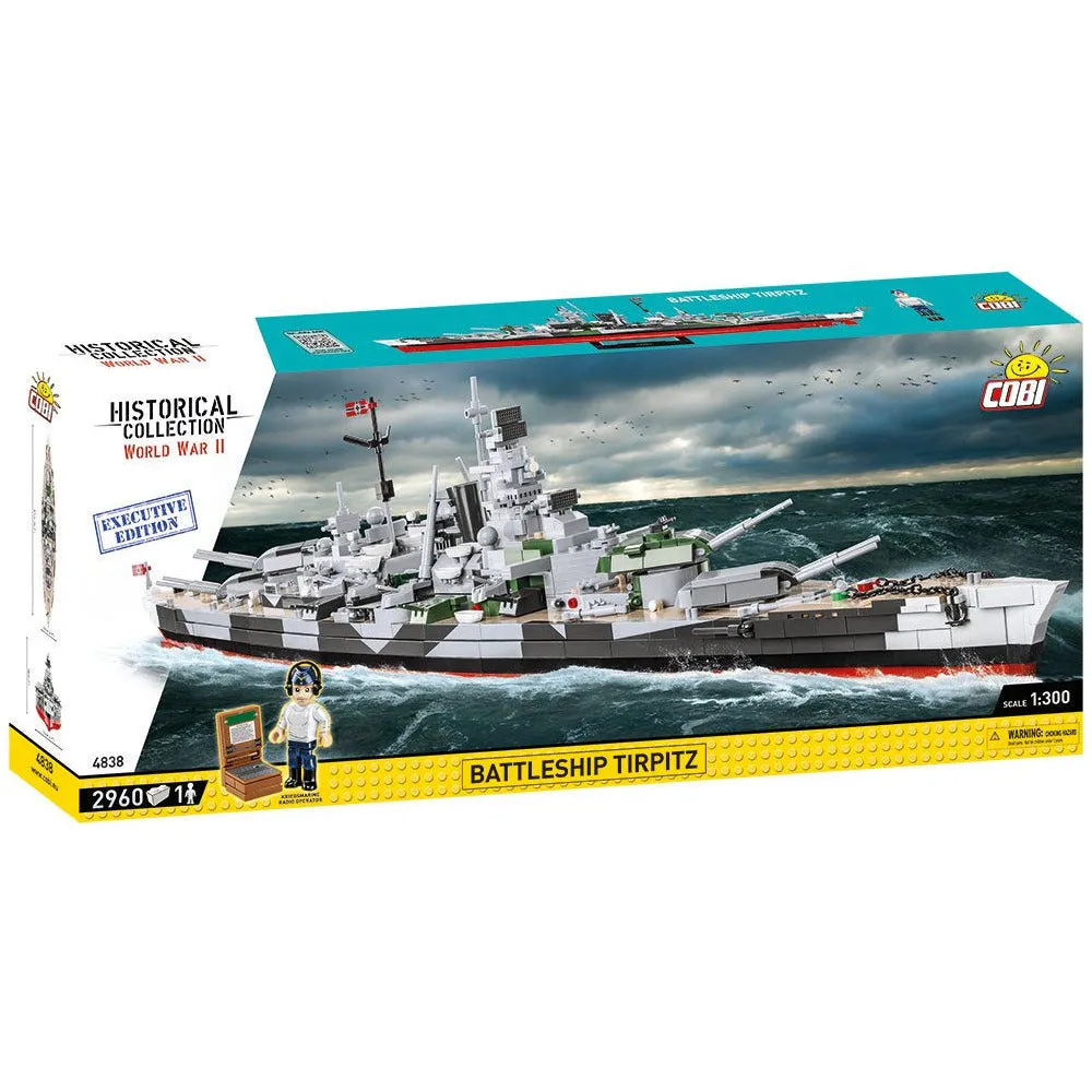 Historical Collection WWII: 4838 Battleship Tirpitz Ld.ed - Executive Edition 2920 PCS