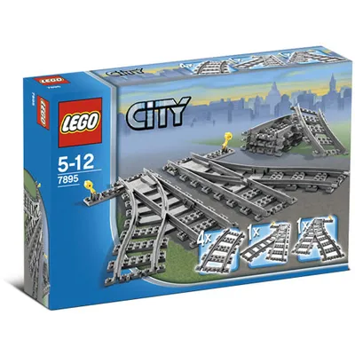 Lego City: Train Switching Tracks 7895