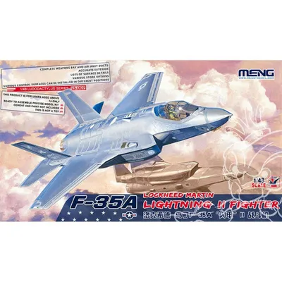 F-35A Lockheed Martin Lightning II Fighter 1/48 by Meng