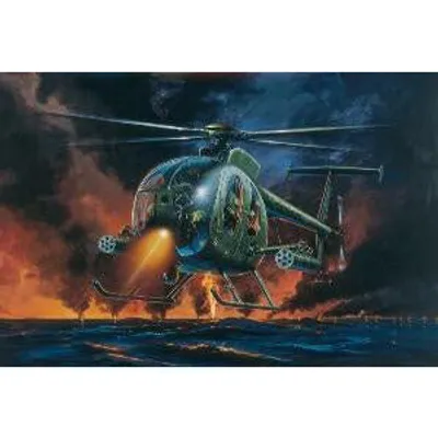 AH-6 Night Fox 1/72 #0017 by Italeri