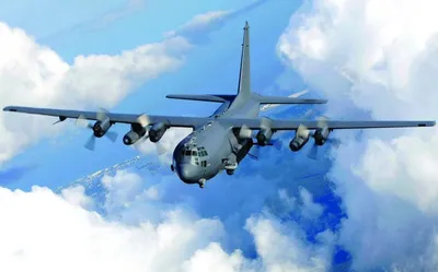 AC-130H Spectre 1/72 #1310 by Italeri