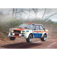 Fiat 131 Abarth 1977 San Remo Rally 1/24 #3621 by Italeri