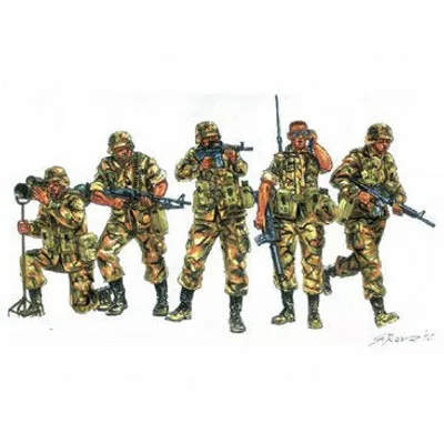 Modern Us Soldiers 1/72 #6168 by Italeri