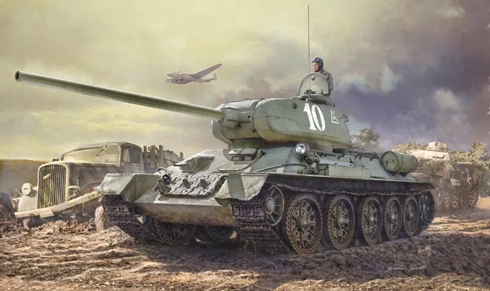 T-34/85 1/35 #6545 by Italeri