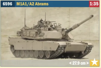 M1A1/A2 Abrams 1/35 #6596 by Italeri