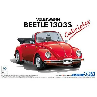 Volkswagen 15Adk Beetle 1303S Cabriolet 1975 1/24 by Aoshima