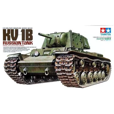 KV-1B Russian Tank 1/35 by Tamiya