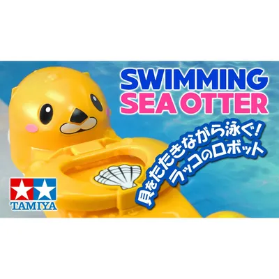 Swimming Sea Otter