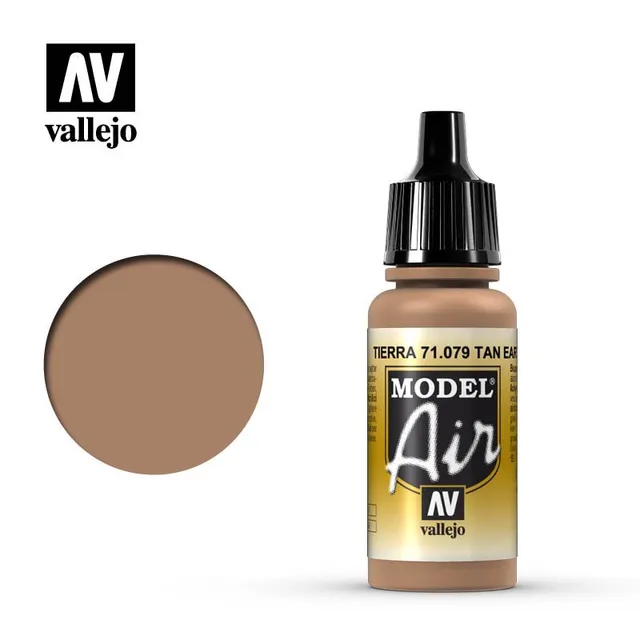 Vallejo Brown Earth Texture Paint 200ml Images at Mighty Ape Australia