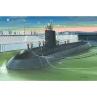 USS Virginia SSN-774 1/350 Model Ship Kit #83513 by Hobby Boss