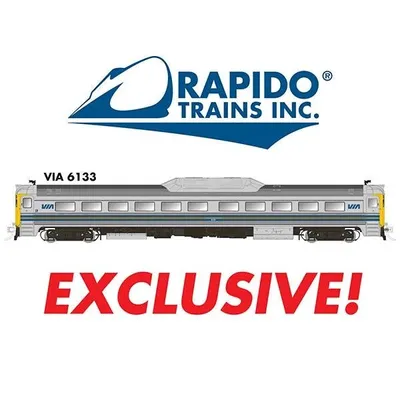 Budd RDC-1 VIA Rail  #6133 w/DCC/Sound (HO)