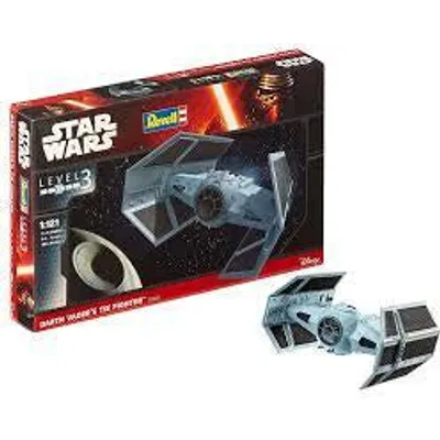 Darth Vader's TIE Fighter 1/121 #03602 Star Wars Vehicle Model Kit by Revell