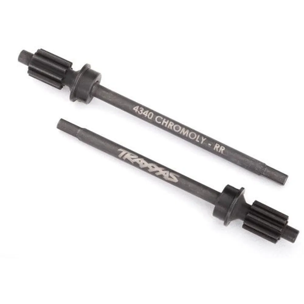 Traxxas Axle shaft, rear, heavy duty (left & right)/ portal drive input gear, rear (machined) TRA8061