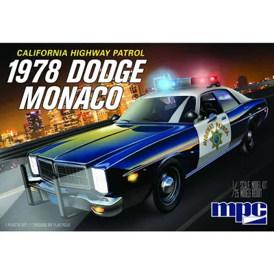 1978 Dodge Monaco CHP 1/25 Model Car Kit #922M/12 by MPC