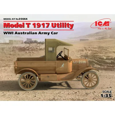 Model T 1917 Utility Truck Australian Army WWI 1/35 by ICM