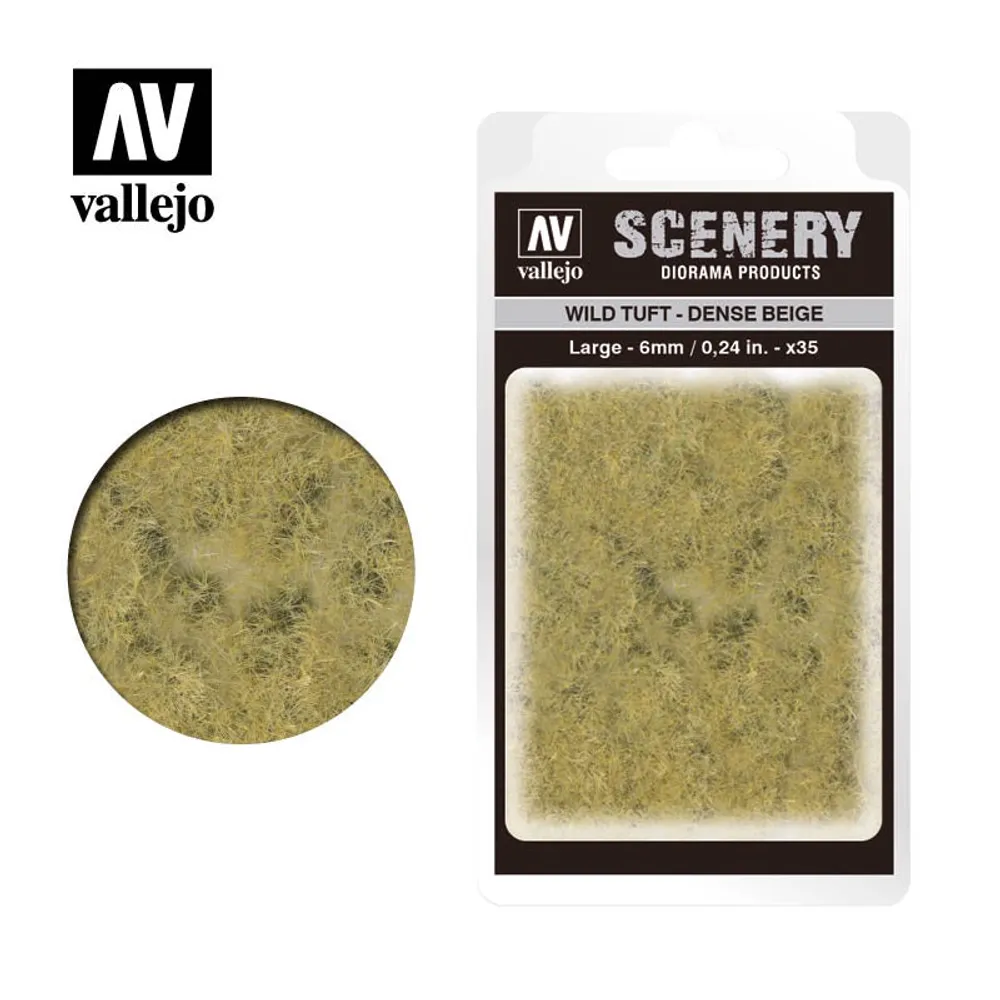 Vallejo Wild Tuft Dense Beige - Large SC412