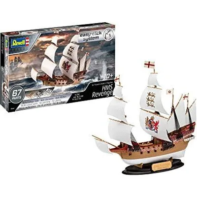 HMS Revenge (Snap Together) 1/350 Model Ship Kit #5661 by Revell