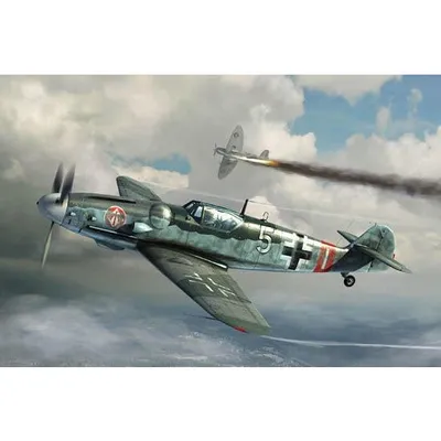 Messerschmitt Bf 109G-6 (Late) 1/32 by Trumpeter