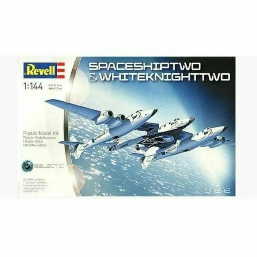 Spaceship Two & Carrier White Knight Two 1/144 by Revell