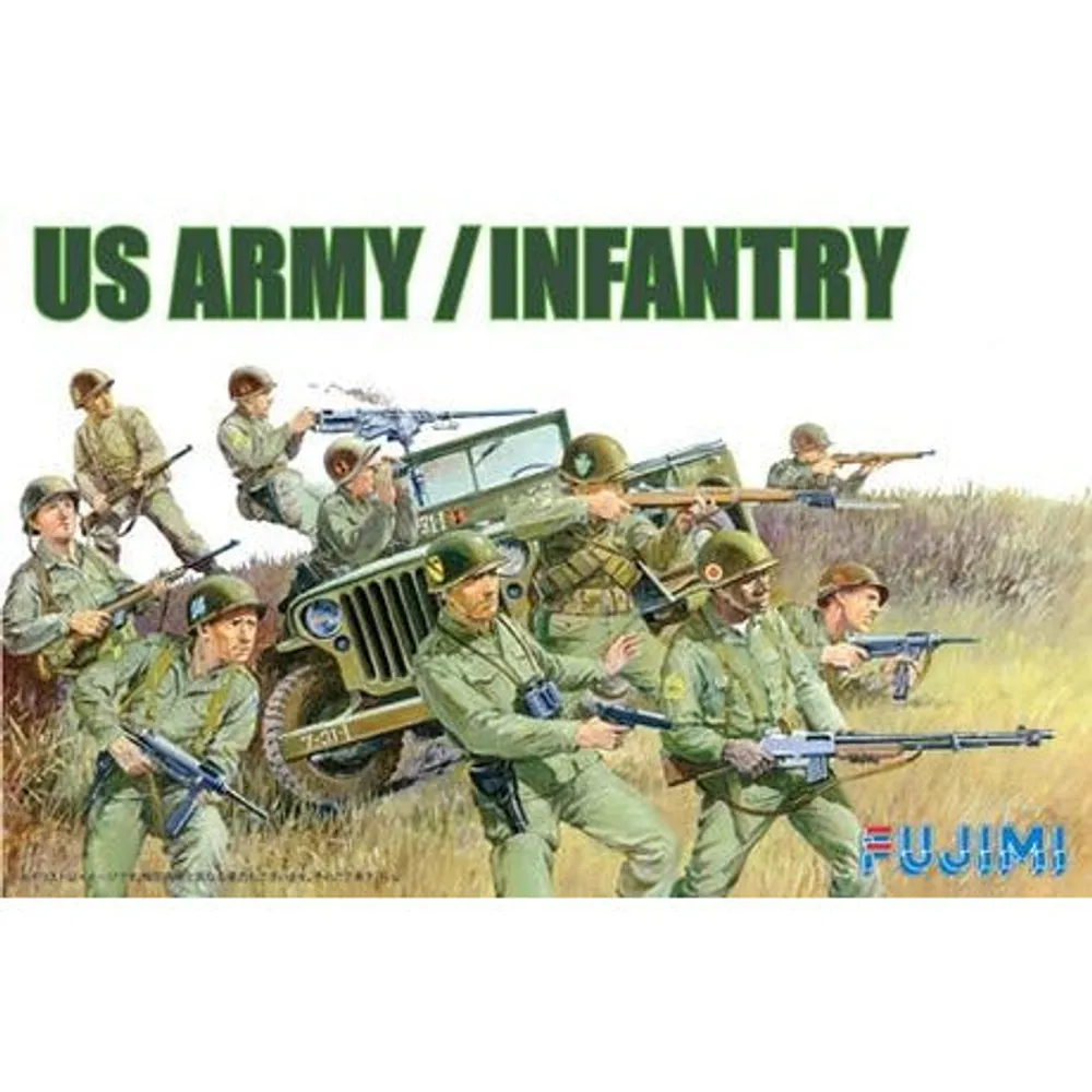 US Army Infantry Set 1/76 by Fujimi