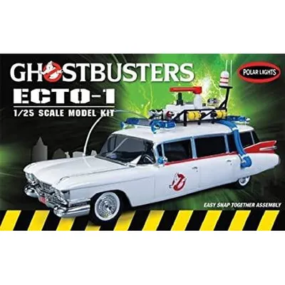Ghostbusters Ecto-1 w/Slimer 1/25 Figuresnap #958 by Polar Lights