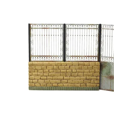 Metal Fence Set B #35051 1/35 by Matho Models
