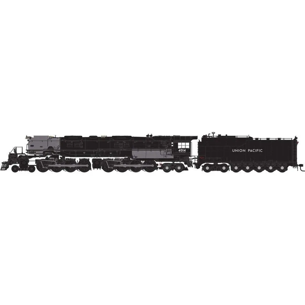 HO 4-8-8-4 Big Boy with DCC & Sound UP #4014 Excursion