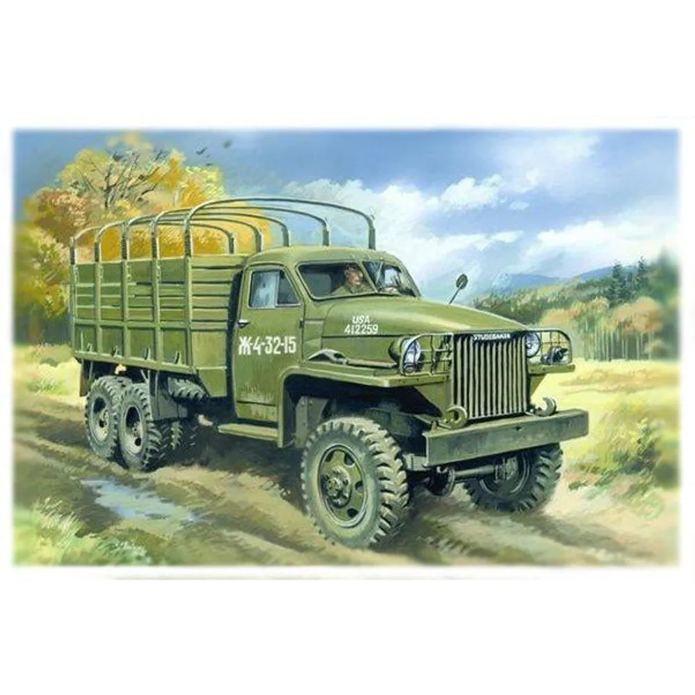 Studebaker US6, WW II Army Truck 1/35 by ICM