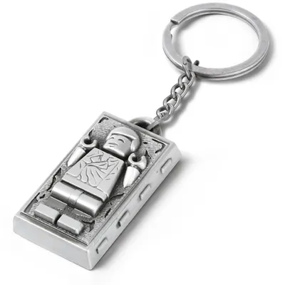 Lego Star Wars: Han Solo in Carbonite Key Chain (Metal) 5006363