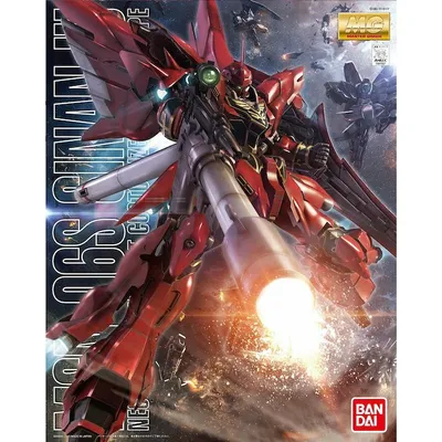 MG 1/100 MSN-06S Sinanju (Anime Color Ver.) #5061609 by Bandai