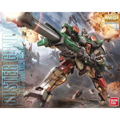 MG 1/100 GAT-X103 Buster Gundam #5062906 by Bandai