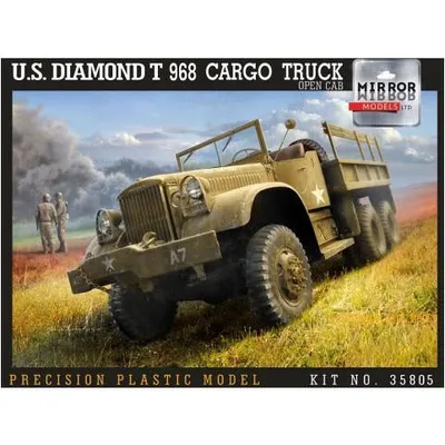 US Diamond T 968A Cargo Truck Late Open Cab 1/35 by Mirror Models