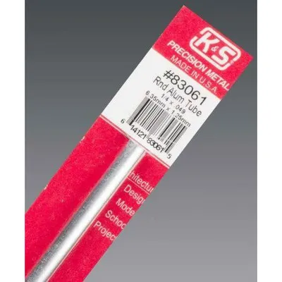 K&S Round Aluminum Tube - 1/4 x .049 KSE83061