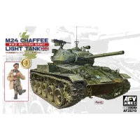 M24 Chaffee WWII British Army Light Tank 1/35 #35210 by AFV Club