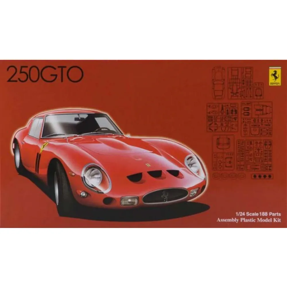 Ferrari 250 GTO 1/24 #123370 by Fujimi