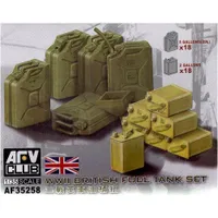 WWII British Fuel Tank Set 1/35 #AF35258 by AFV CLub