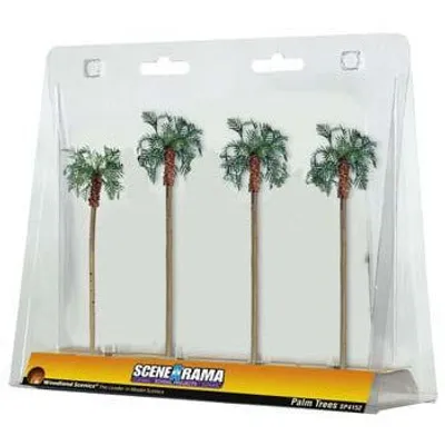 Woodland Scenics Palm Trees 3-5 Inch (6 pack) WOO4152