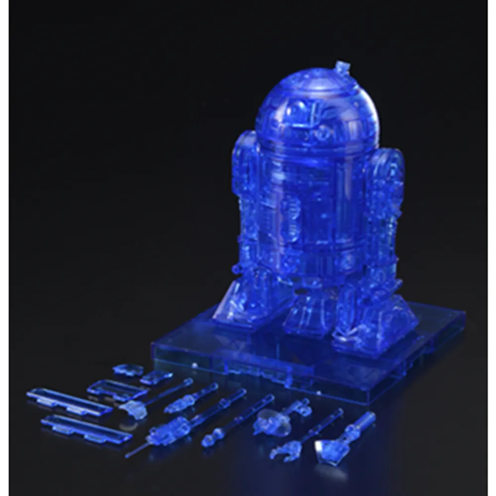 Star Wars R2-D2 (Hologram Ver) Droid 1/12 Action Figure Model Kit #5058898 by Bandai