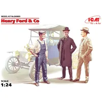 Henry Ford & Co (3 figures) 1/24 by ICM