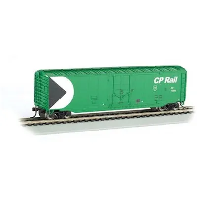 50' Plug Door Box Car CPR Green (HO)