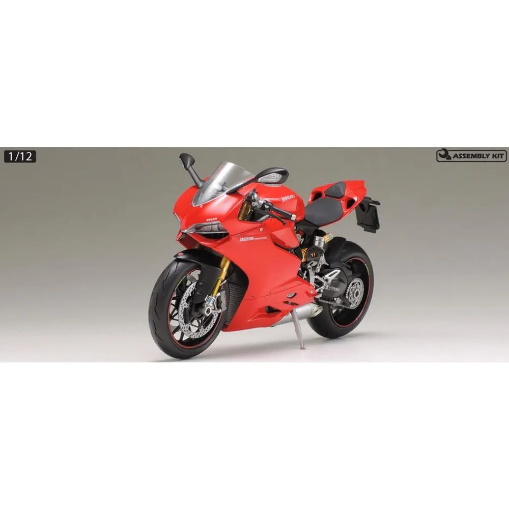 Ducati 1199 Panigale S 1/12 Model Car Kit #14129 by Tamiya