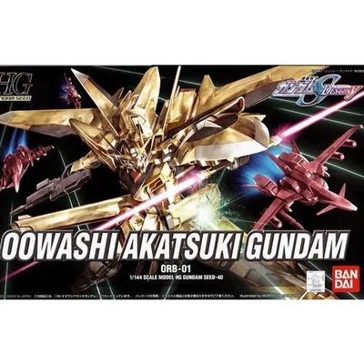 HG 1/144 SEED #40 ORB-01 Oowashi Akatsuki Gundam #5060365 by Bandai