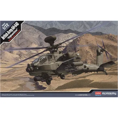 British Army AH-64 "Afghanistan" 1/72 #12537 by Academy