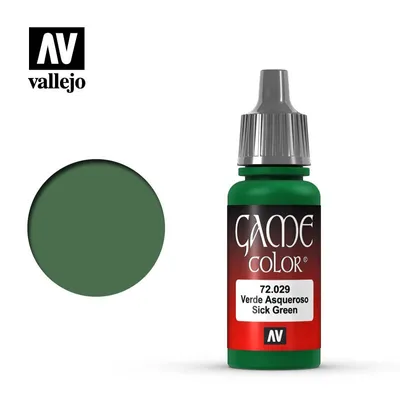 VAL72029 Game Color Sick Green