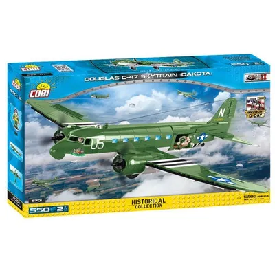 Historical Collection WWII: 5701 Planes Douglas C-47 Skytrain 550 PCS