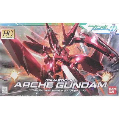 HG 1/144 Gundam 00 #43 GNW-20000 Arche Gundam #5060649 by Bandai