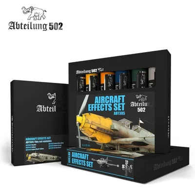 Aircraft Effects Oil Paint Set by Abteilung502