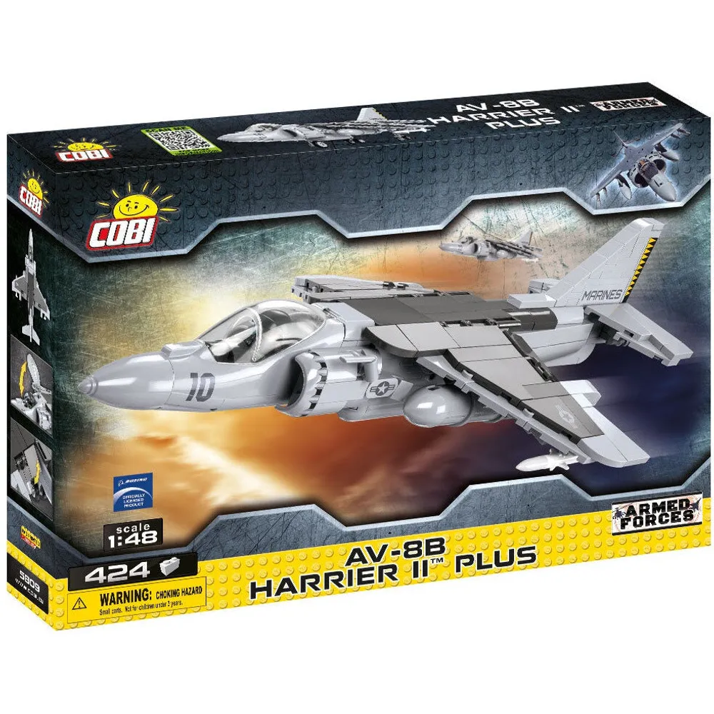 Cobi Armed Forces: 5809 AV-8V Harrier II Plus 424 PCS