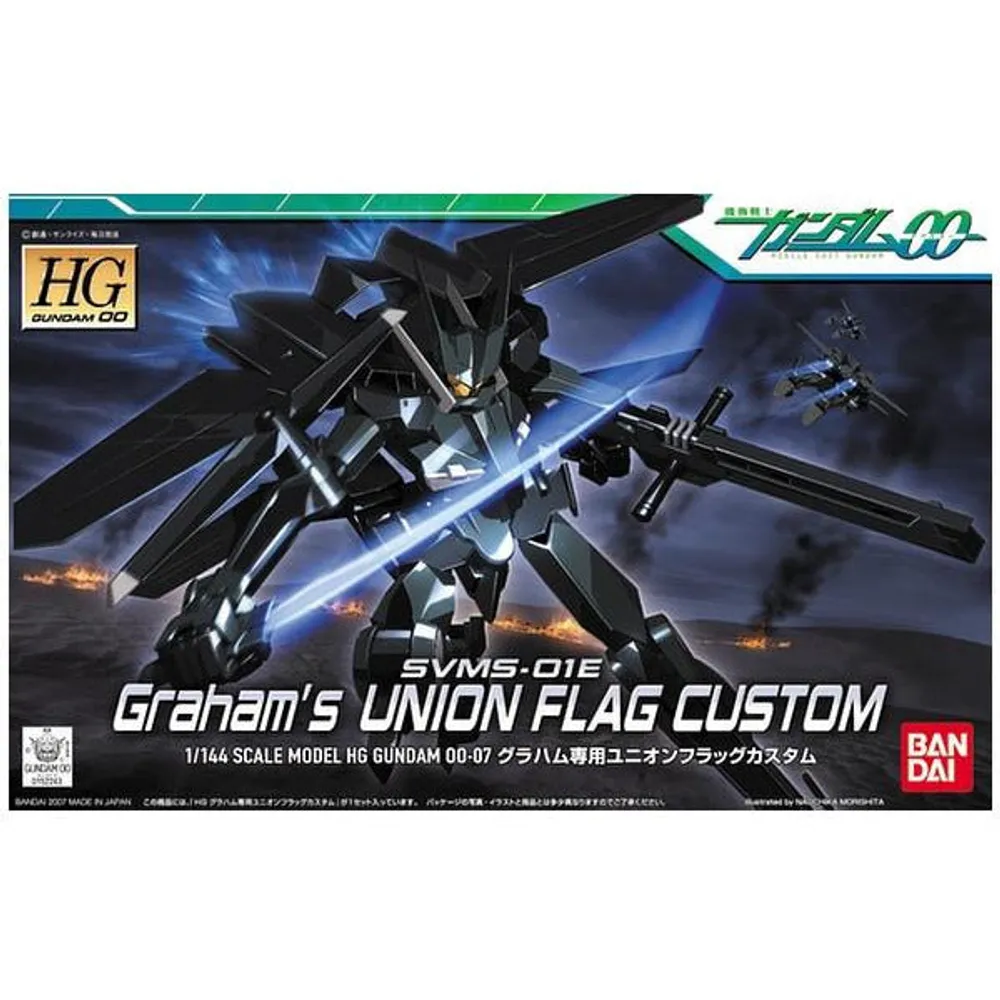 HG 1/144 Gundam 00 #07 SVMS-01E Graham's Union Flag Custom #0152243