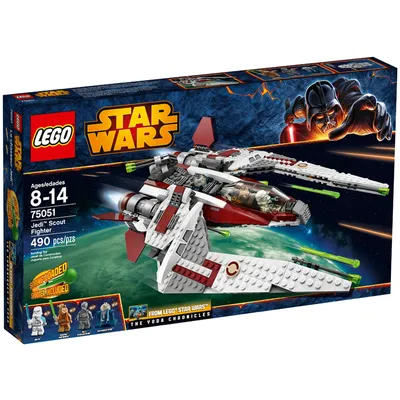 Series: Lego Star Wars: Jedi Scout Fighter 75051 (minor box damage)